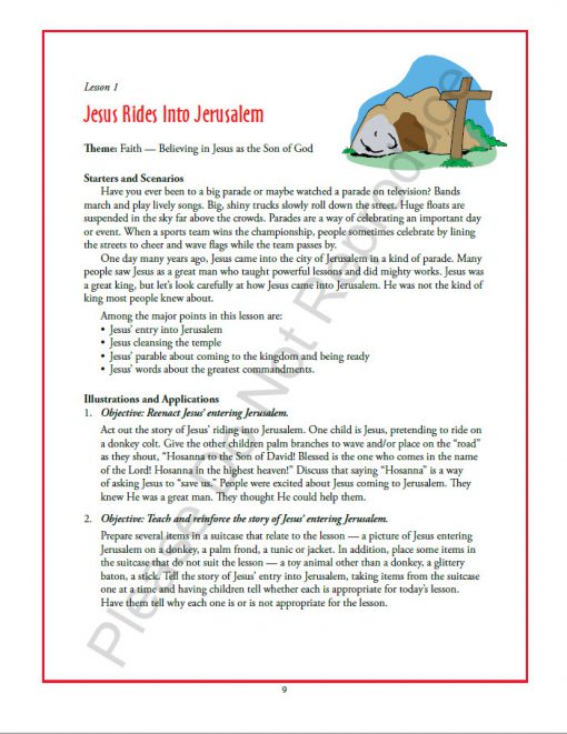 The Cross & the Empty Tomb - Teacher Guide