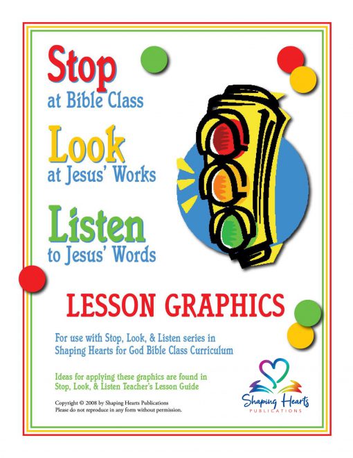 Stop, Look & Listen - Lesson Graphics