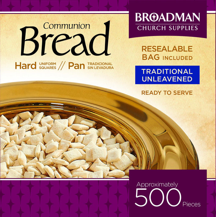 Broadman Church Supplies: Hard Communion Bread (500 ct)