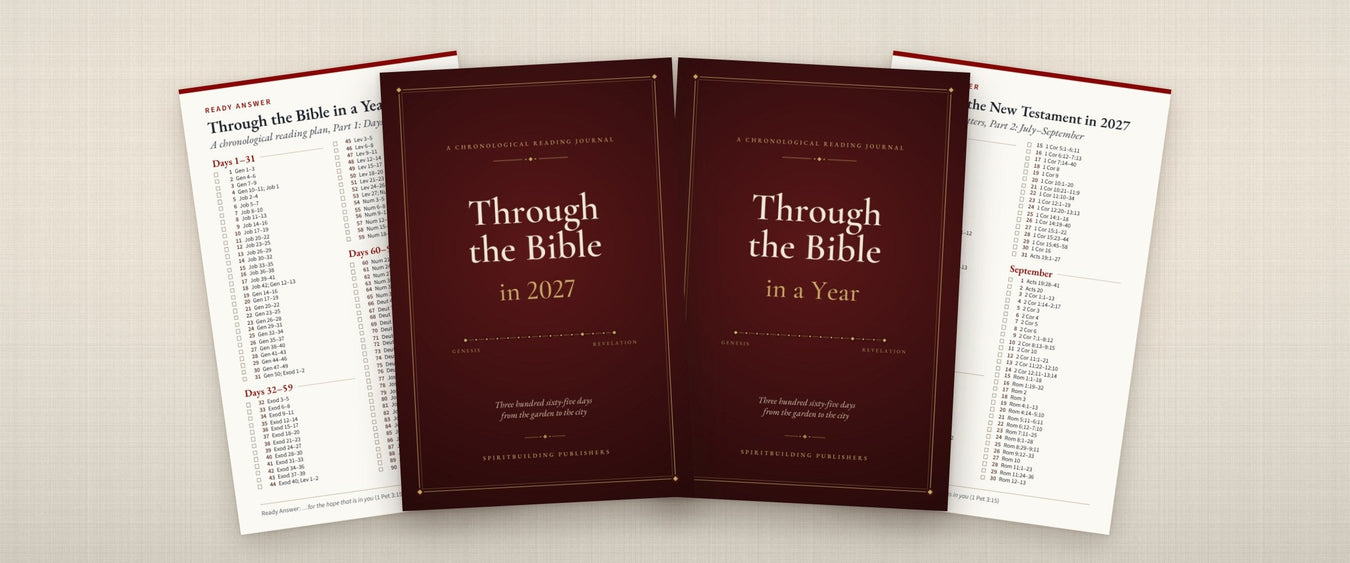 Daily Bible Reading Schedules and Journals