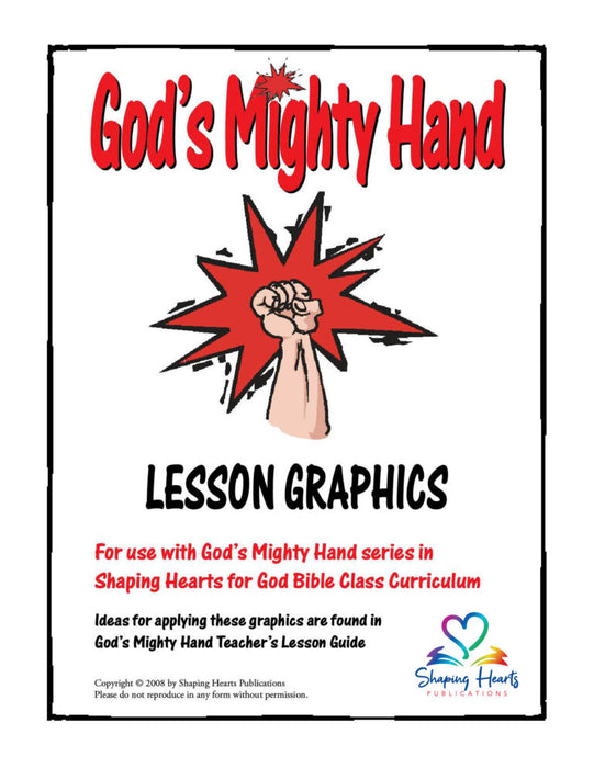 God's Mighty Hand - Lesson Graphics