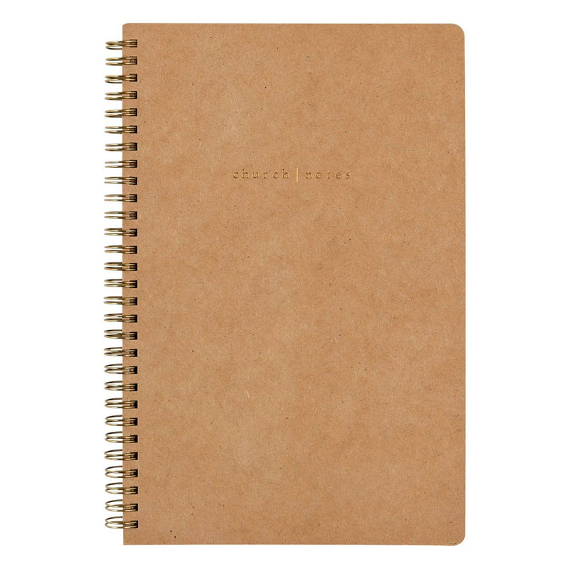 Church Notes Notebook - Kraft