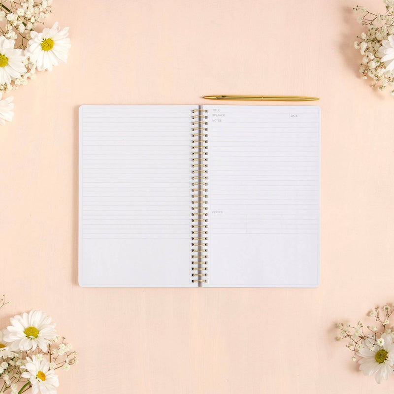 Church Notes Notebook - Olive