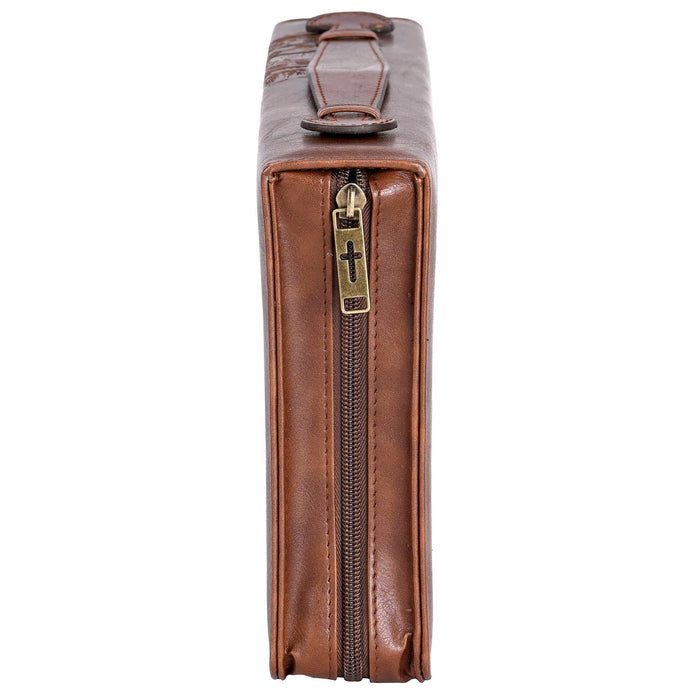 For I Know The Plans - Brown XL Bible Cover