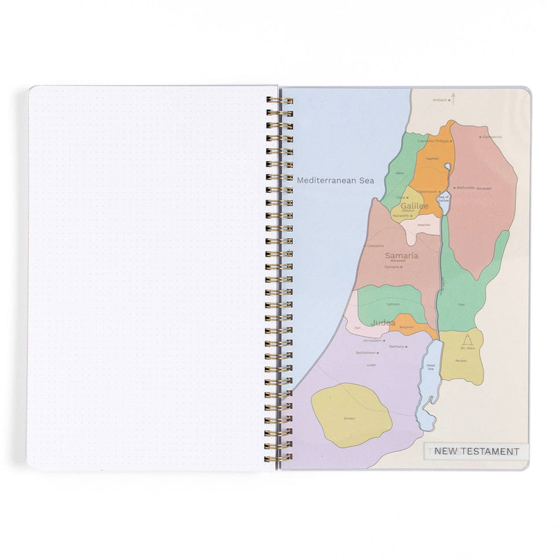 Happy Daisy Bible Study Notebook with Maps - Callie Danielle