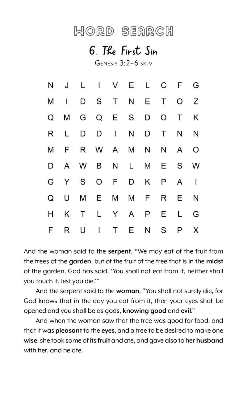 Phones Down Bible Activity Fun