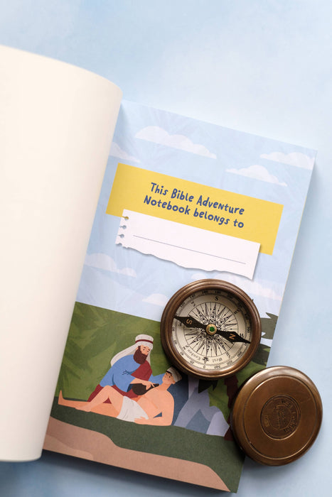Kids' Bible Adventure Notebook: Easy-to-Follow Bible Studies