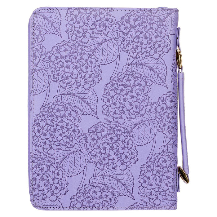 Bible Cover Fashion Lilac By Grace You've Been Saved Eph 2:8