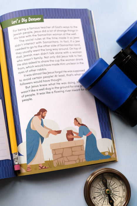 Kids' Bible Adventure Notebook: Easy-to-Follow Bible Studies
