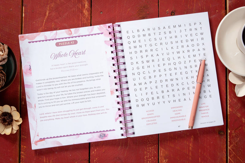 100 Days of Hope for Your Soul (Word Search Devotional)