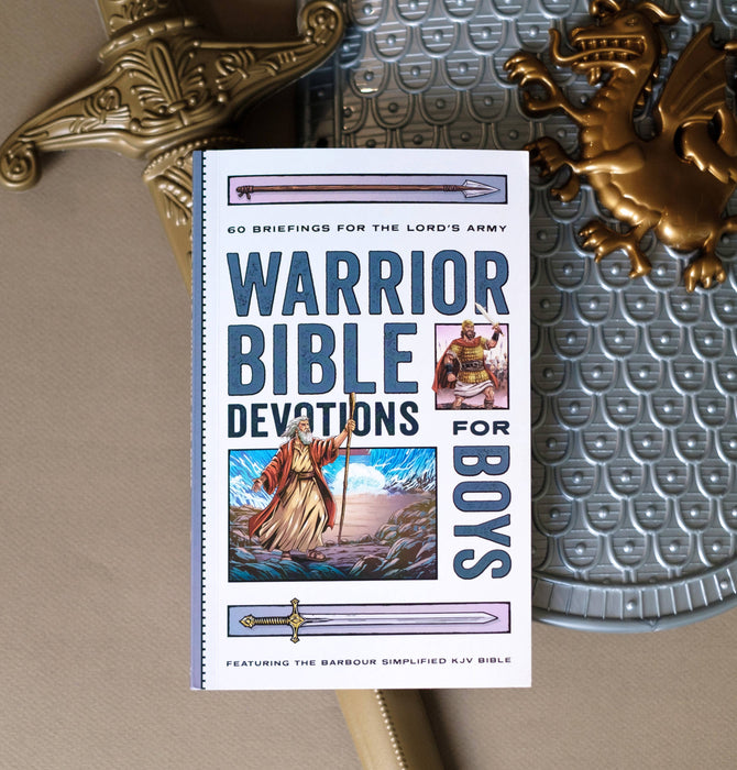 Warrior Bible Devotions for Boys