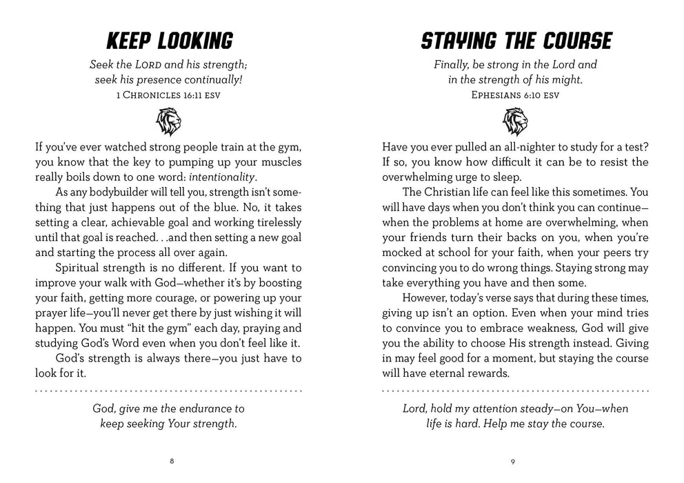 Choose Strong: 3-Minute Devotions for Teen Guys