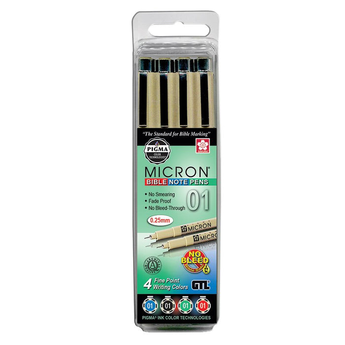 Pigma Micron Bible Note Pen 01 Kit