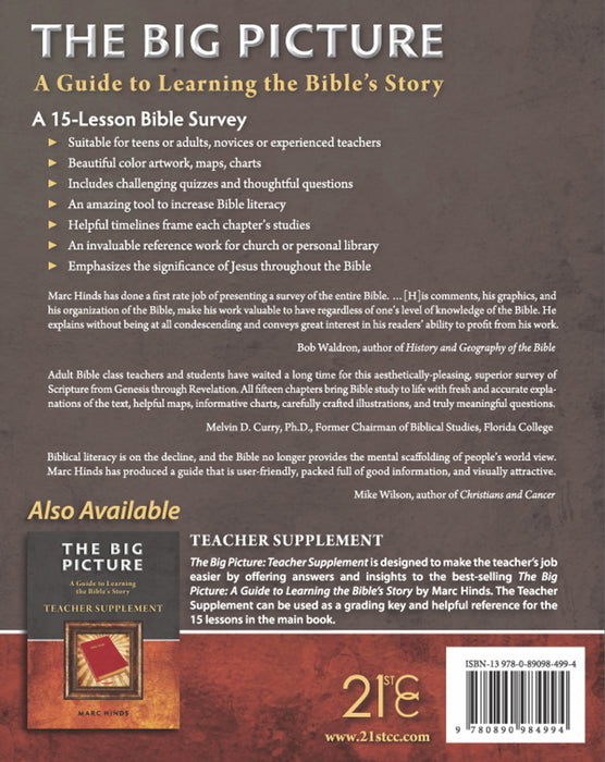 The Big Picture: A Guide to Learning the Bible's Story