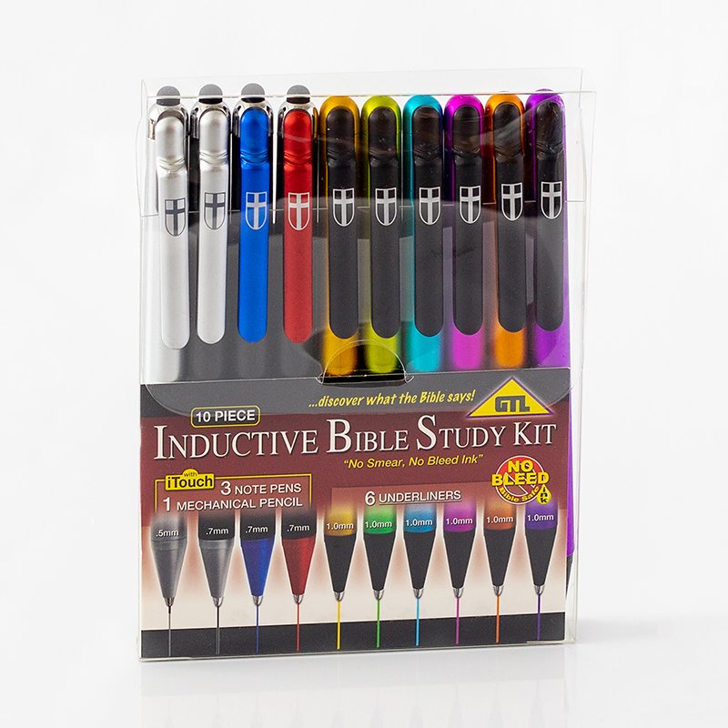 Inductive Bible Study Kit, 10 pieces