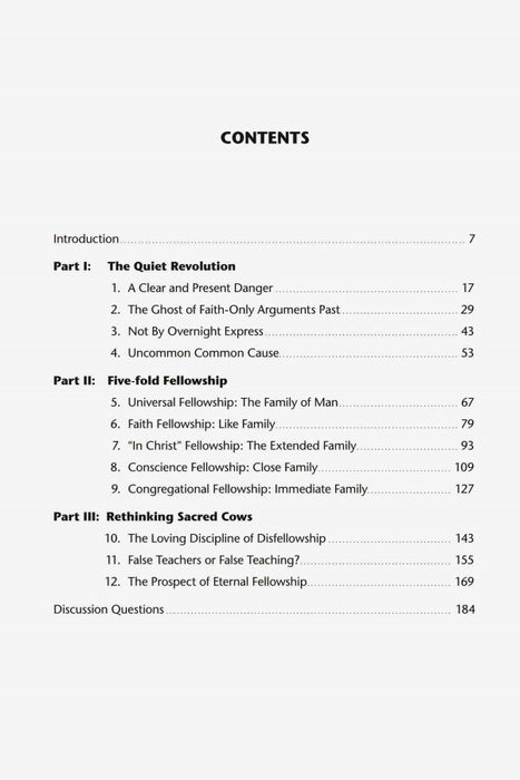 Circles of Fellowship: Responding to the Crisis of Christian Identity