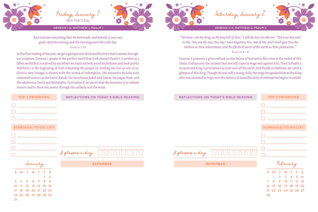 The Read through the Bible in a Year Planner: 2027 Edition