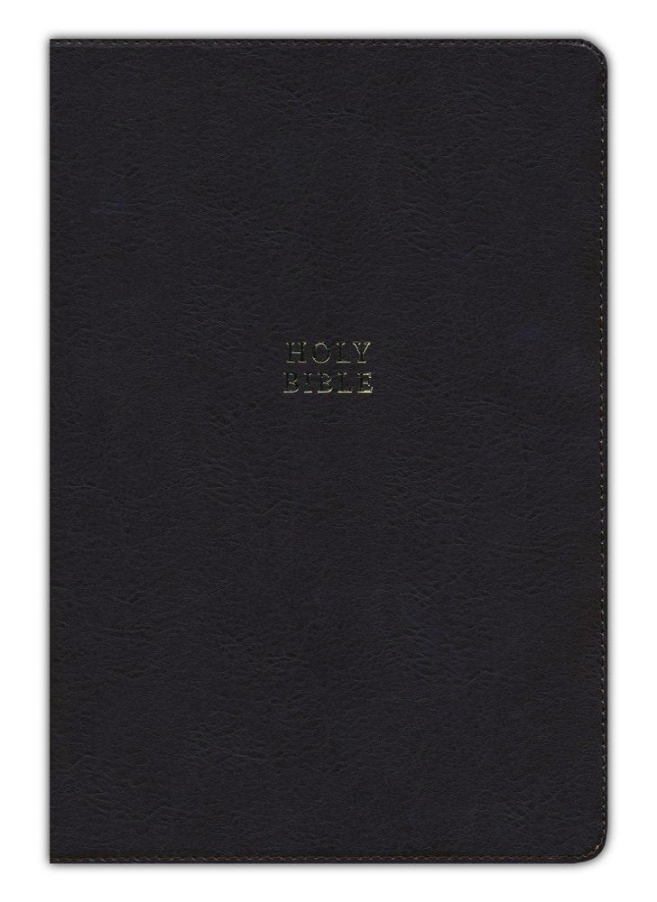 NKJV Super-Giant Print Reference Bible, Comfort Print--bonded leather, brown (indexed)