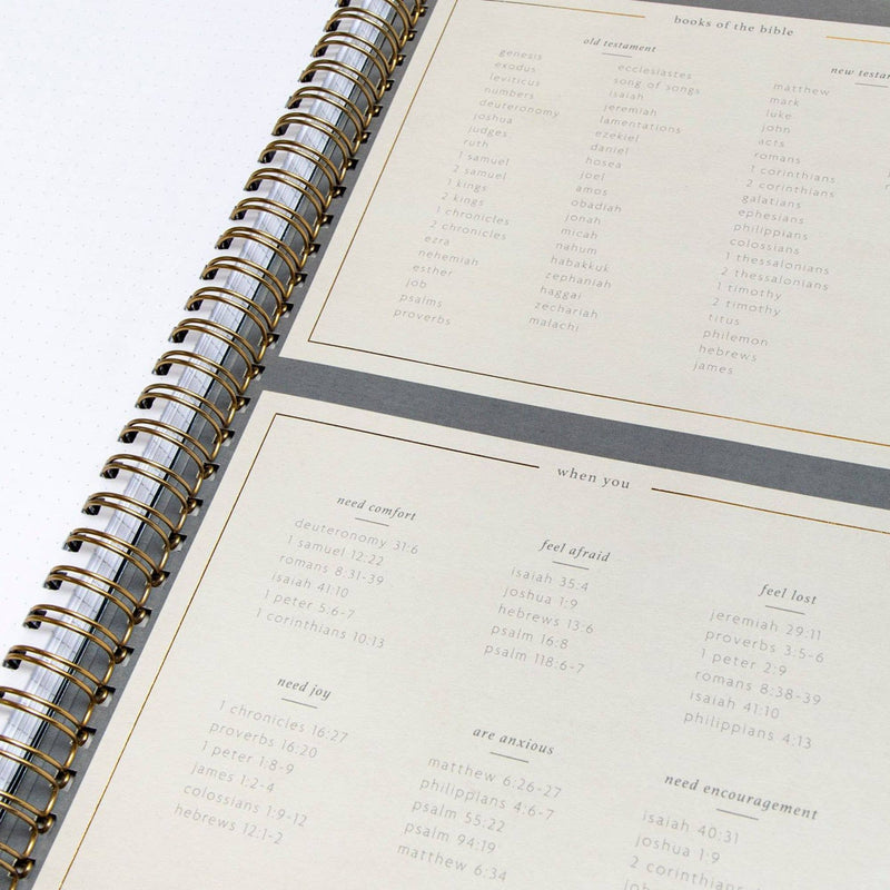 Church Notes Notebook - Navy