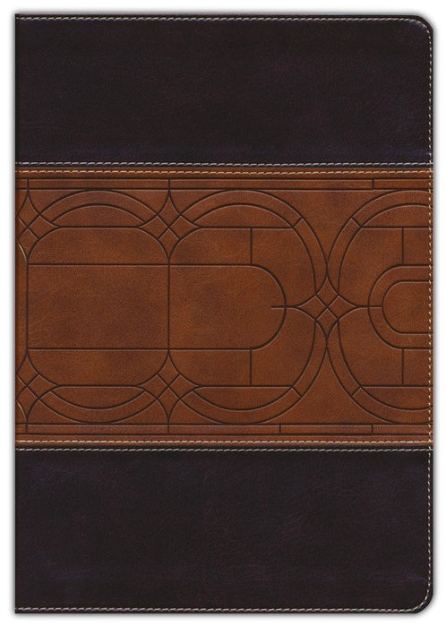 NKJV Study Bible, Full-Color, Comfort Print--soft leather-look, brown (indexed)