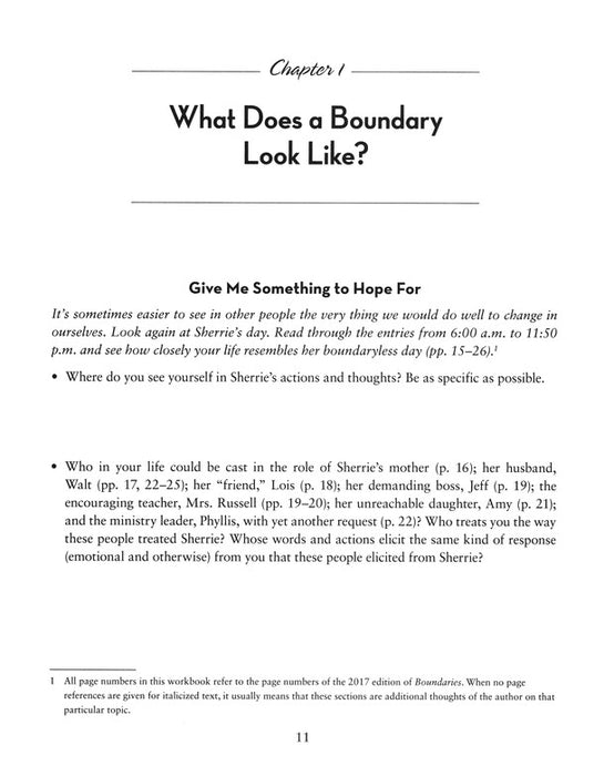 Boundaries Workbook: When to Say Yes, How to Say No to Take Control of Your Life (Revised)