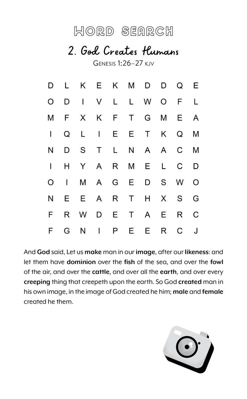 Phones Down Bible Activity Fun