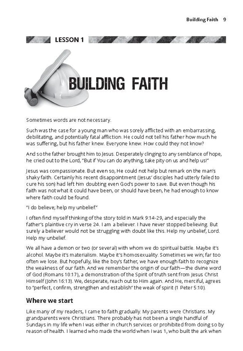 Construction in Progress: Building a Better Christian, One Project at a Time