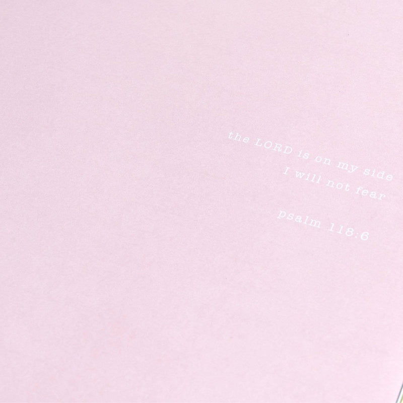 Church Notes Notebook - Blush Pink