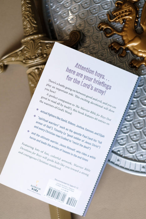 Warrior Bible Devotions for Boys