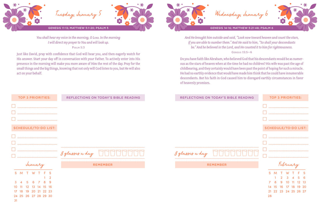 The Read through the Bible in a Year Planner: 2027 Edition