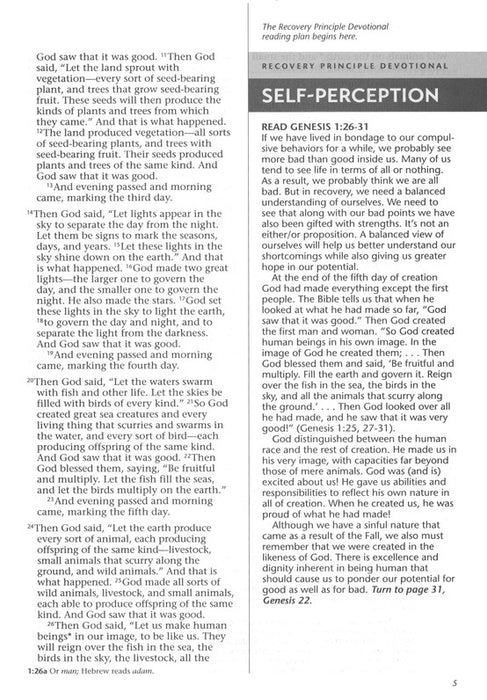 NLT The Life Recovery Bible, Soft Cover