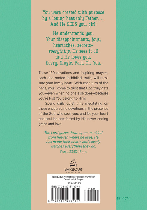 Seen: Devotions to Cultivate a Teen Girl's Faith