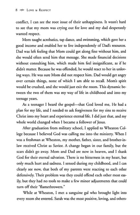 Love and Respect: The Love She Most Desires, the Respect He Desperately Needs (Hardcover)