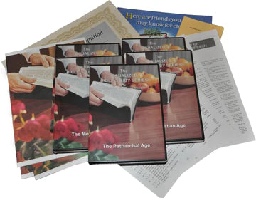 VBSS ALL FIVE LESSONS ON FIVE DVDS, ONE LESSON PER DVD - 506DVF JULE MILLER VISUALIZED BIBLE STUDY SERIES
