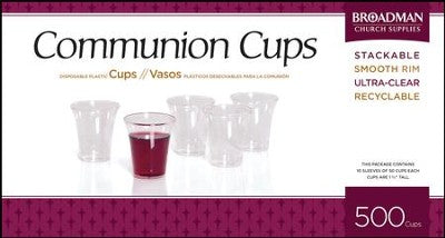 Broadman Church Supplies: Plastic Communion Cups