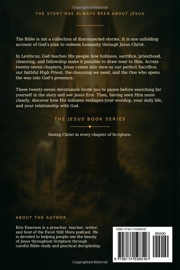 Leviticus: A Jesus Book: Finding Christ in Every Chapter (The Jesus Book Series)