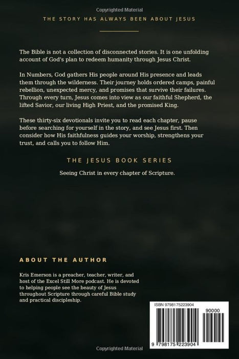 Numbers: A Jesus Book by Kris Emerson - back cover