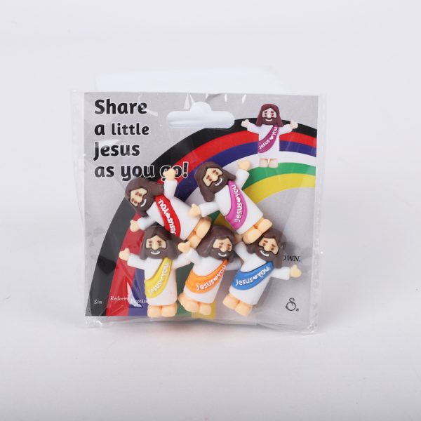 Pocket Figurine Jesus (5 Pack)