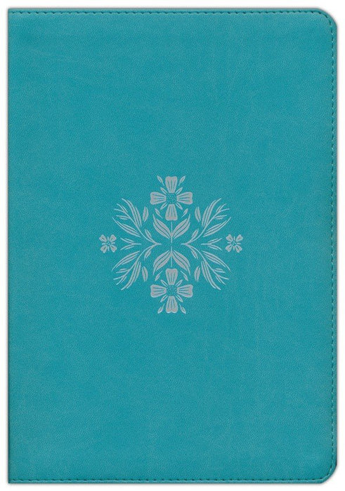 ESV Women's Study Bible--soft leather-look, teal