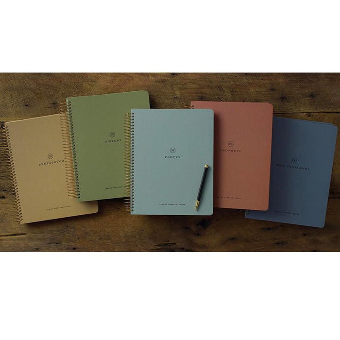 ESV Spiral-Bound Journaling Bible, Hardcover, Five-Volume Set