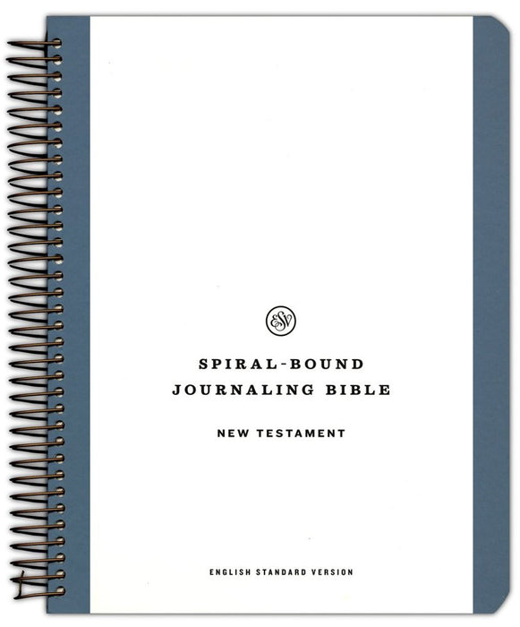 ESV Spiral-Bound Journaling New Testament, hardcover