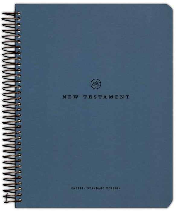 ESV Spiral-Bound Journaling New Testament, hardcover