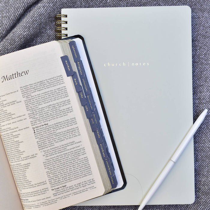 Church Notes Notebook - Dove Grey