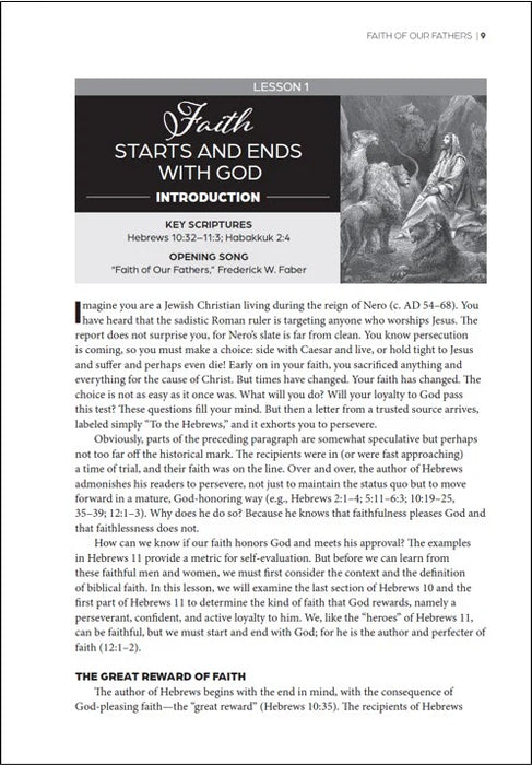 Faith of Our Fathers: A Study of Hebrews 11
