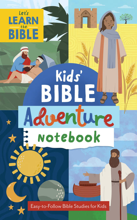 Kids' Bible Adventure Notebook: Easy-to-Follow Bible Studies