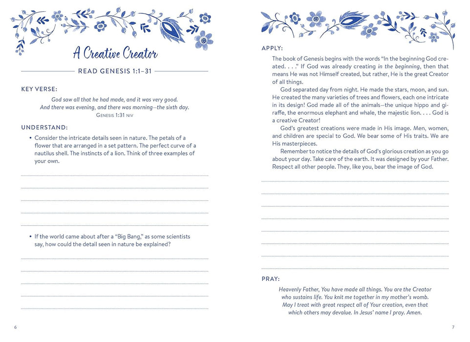 The 5-Minute Bible Study Journal for Women