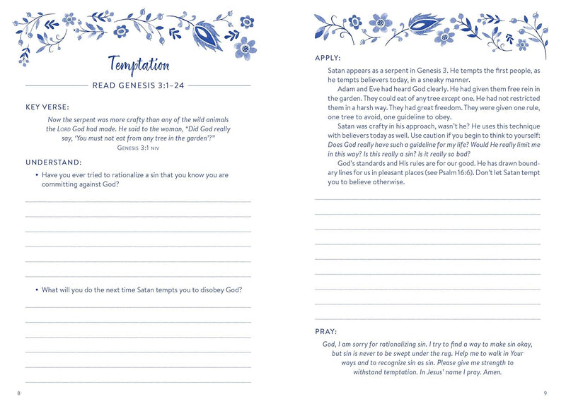 The 5-Minute Bible Study Journal for Women