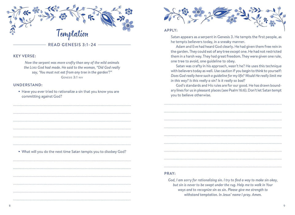 The 5-Minute Bible Study Journal for Women