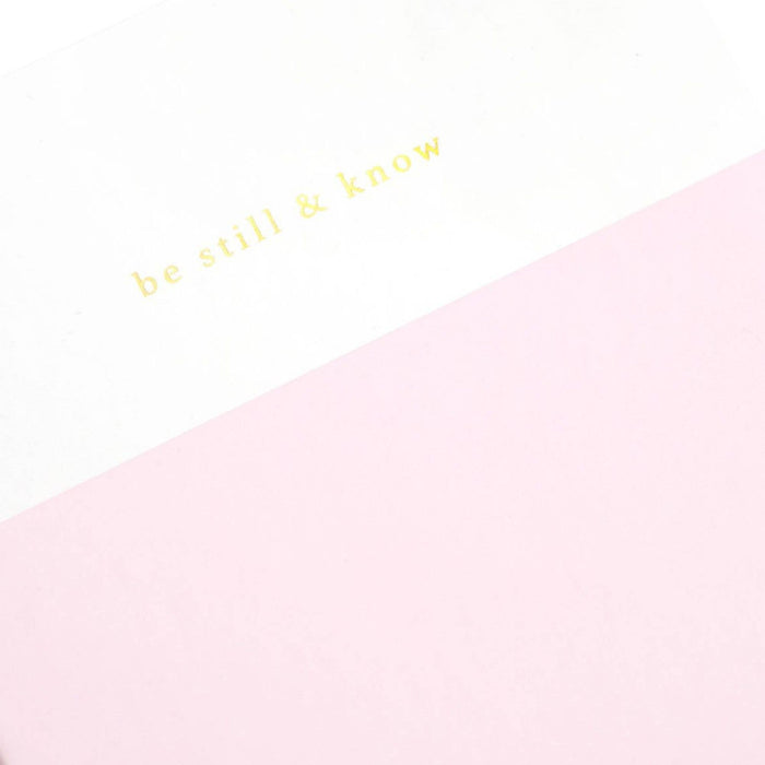 Journal - Be Still & Know