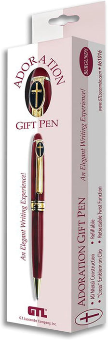 Adoration Gift Pen (Burgandy)